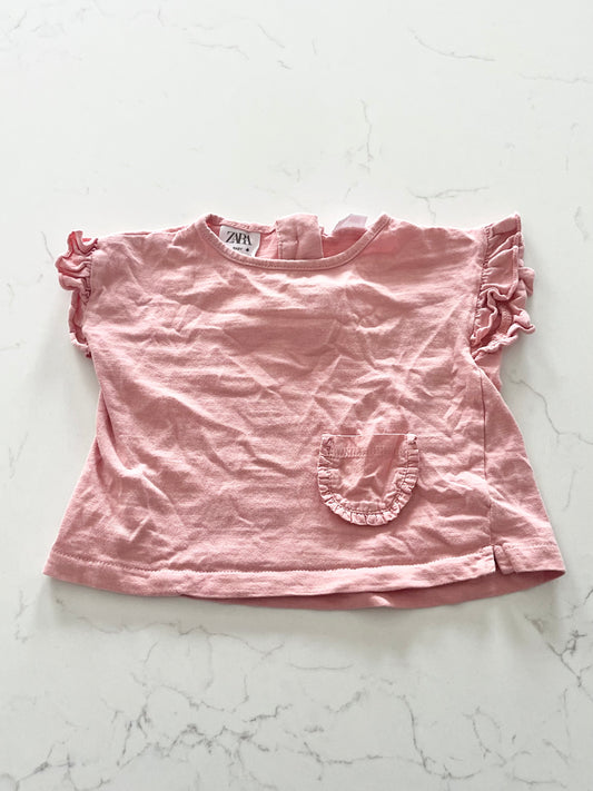 Zara-T shirt-6/9 mois